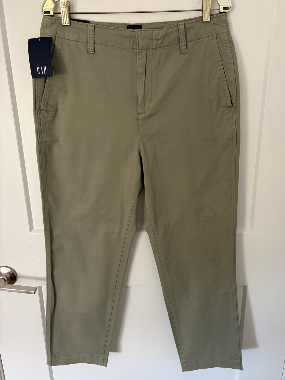 GAP Slim Ankle Pant - Sea Grass Green (Size 12) NWT